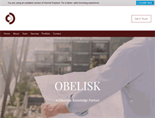 Tablet Screenshot of obelisk.in